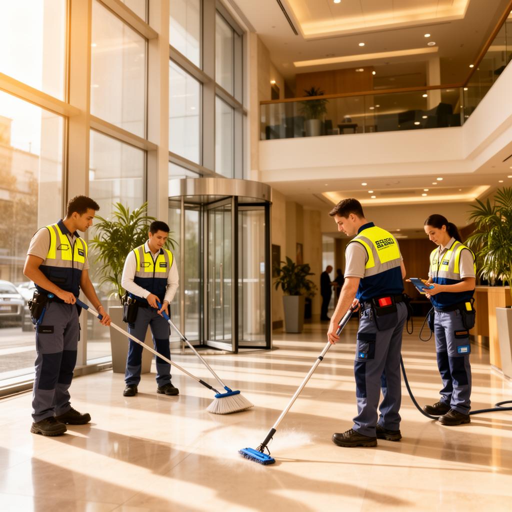 CSSG UK facilities team at work